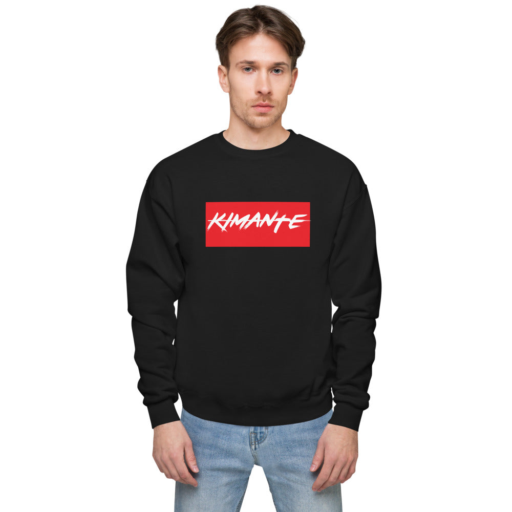 Kimante Bold Unisex fleece sweatshirt