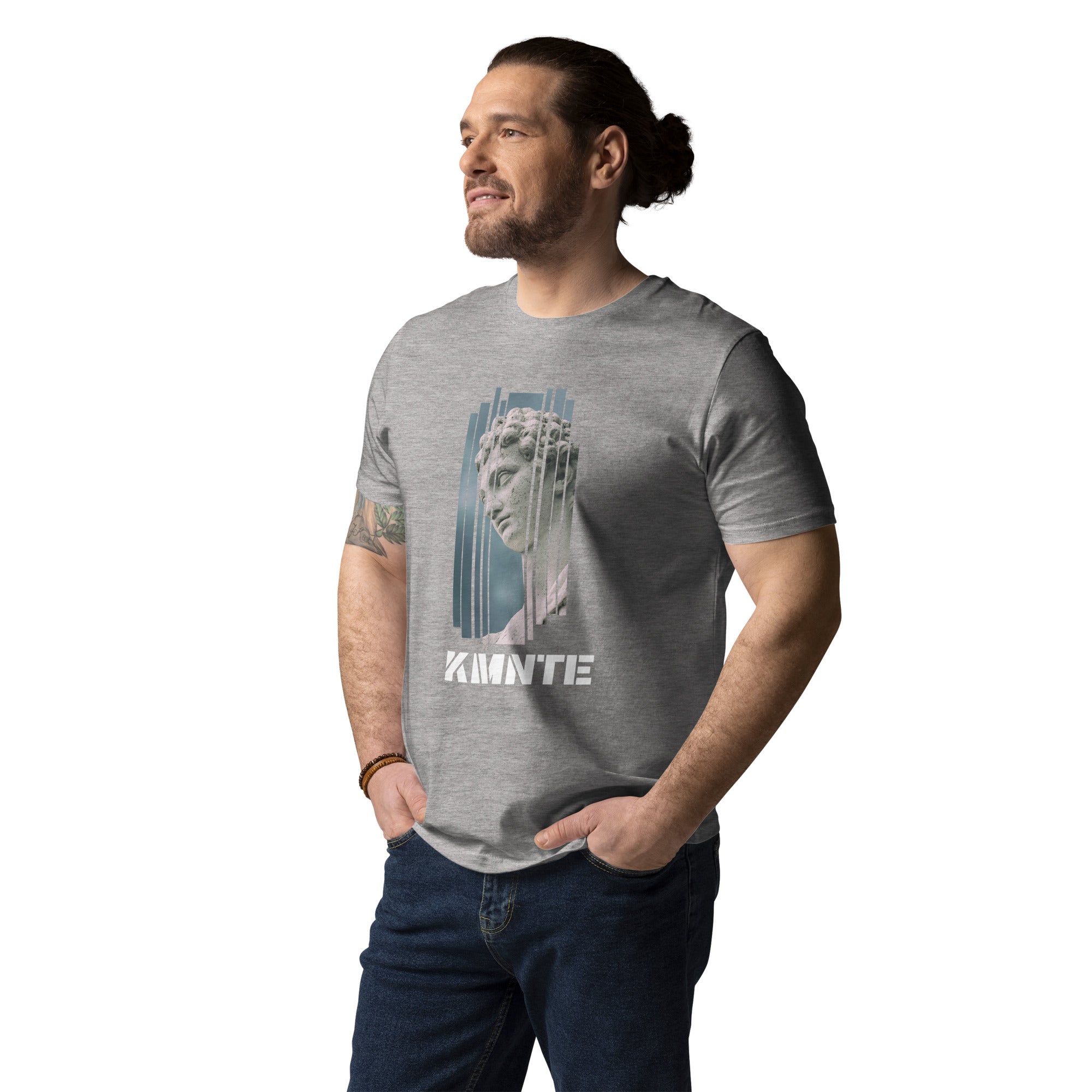 Kimante David Statue Unisex organic cotton t-shirt