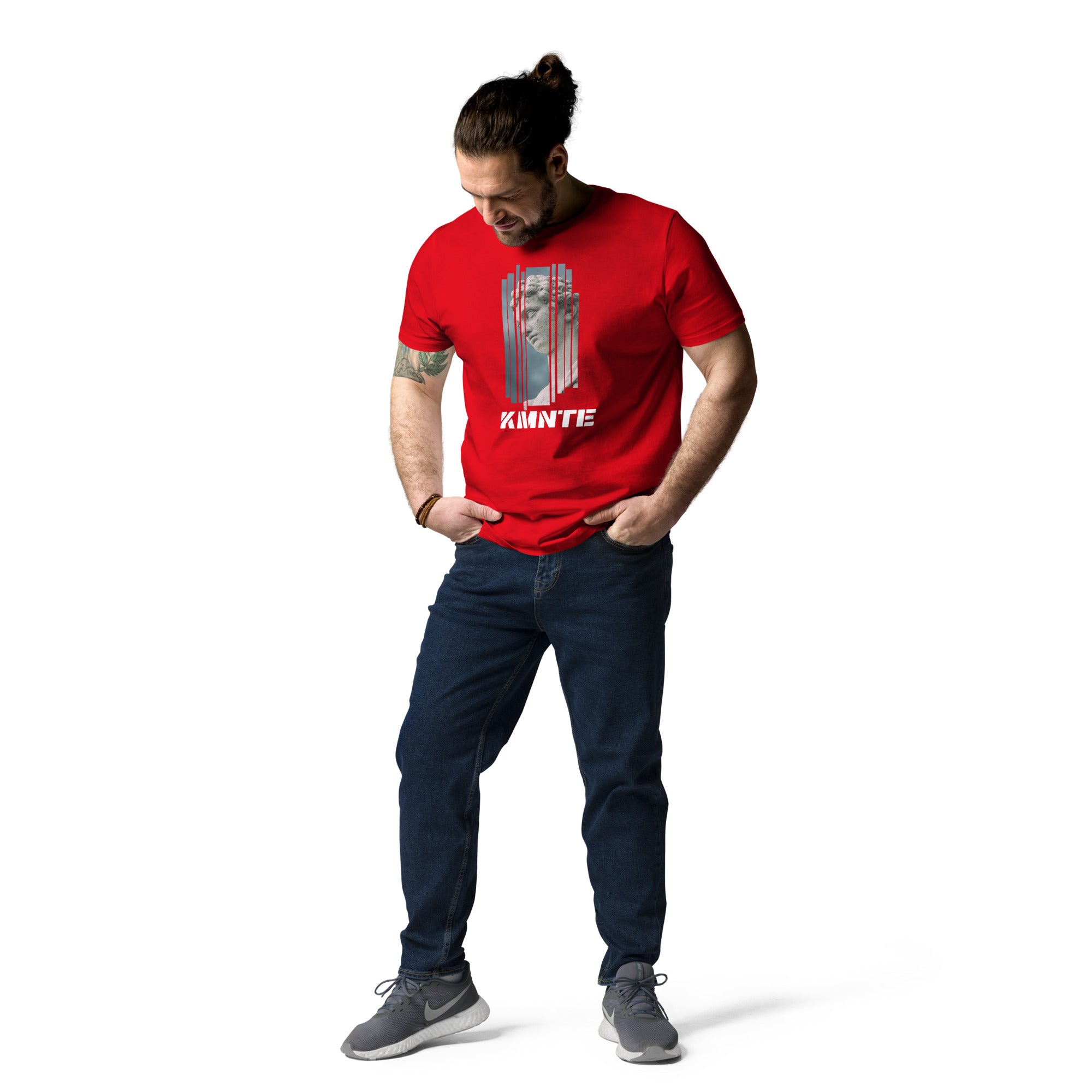 Kimante David Statue Unisex organic cotton t-shirt