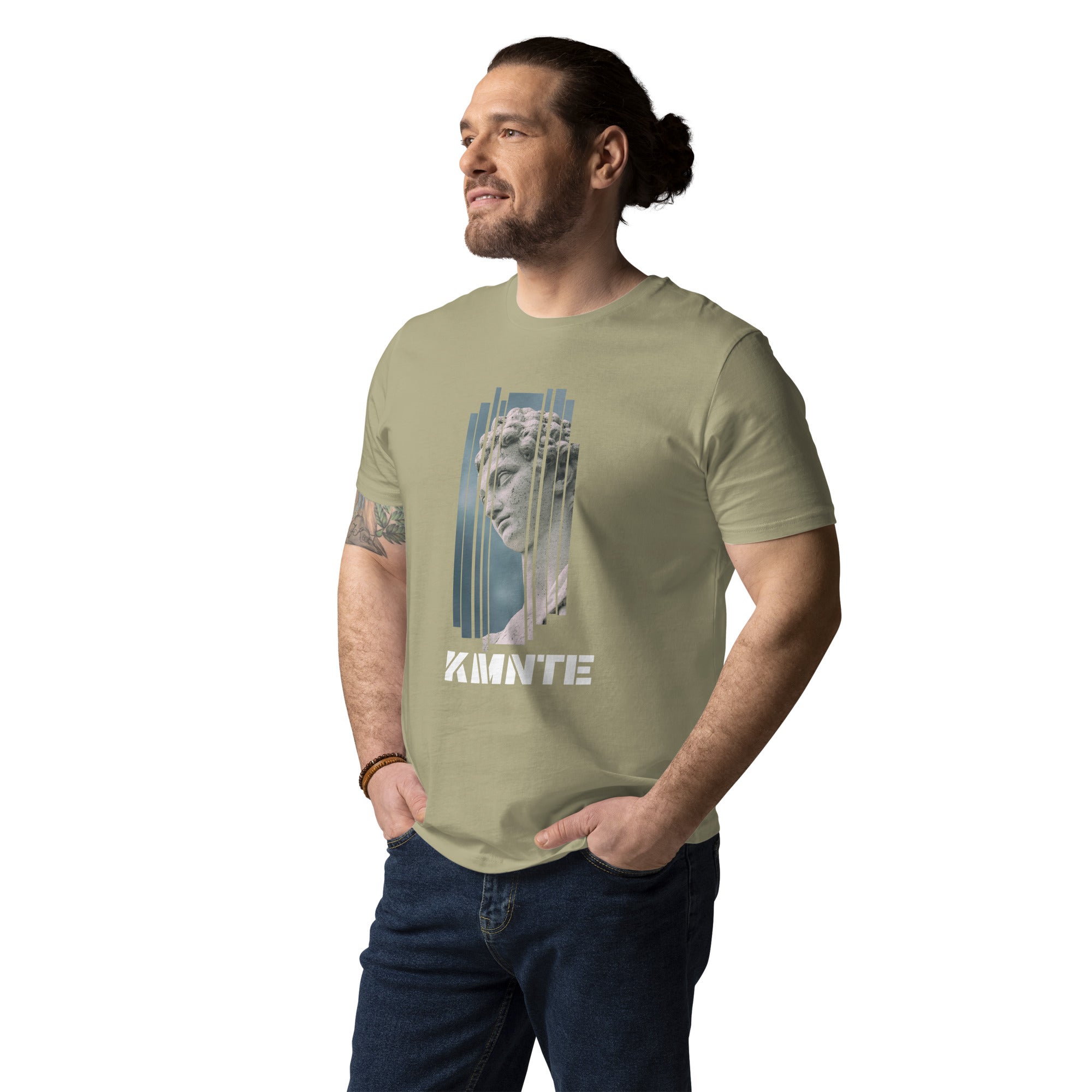 Kimante David Statue Unisex organic cotton t-shirt
