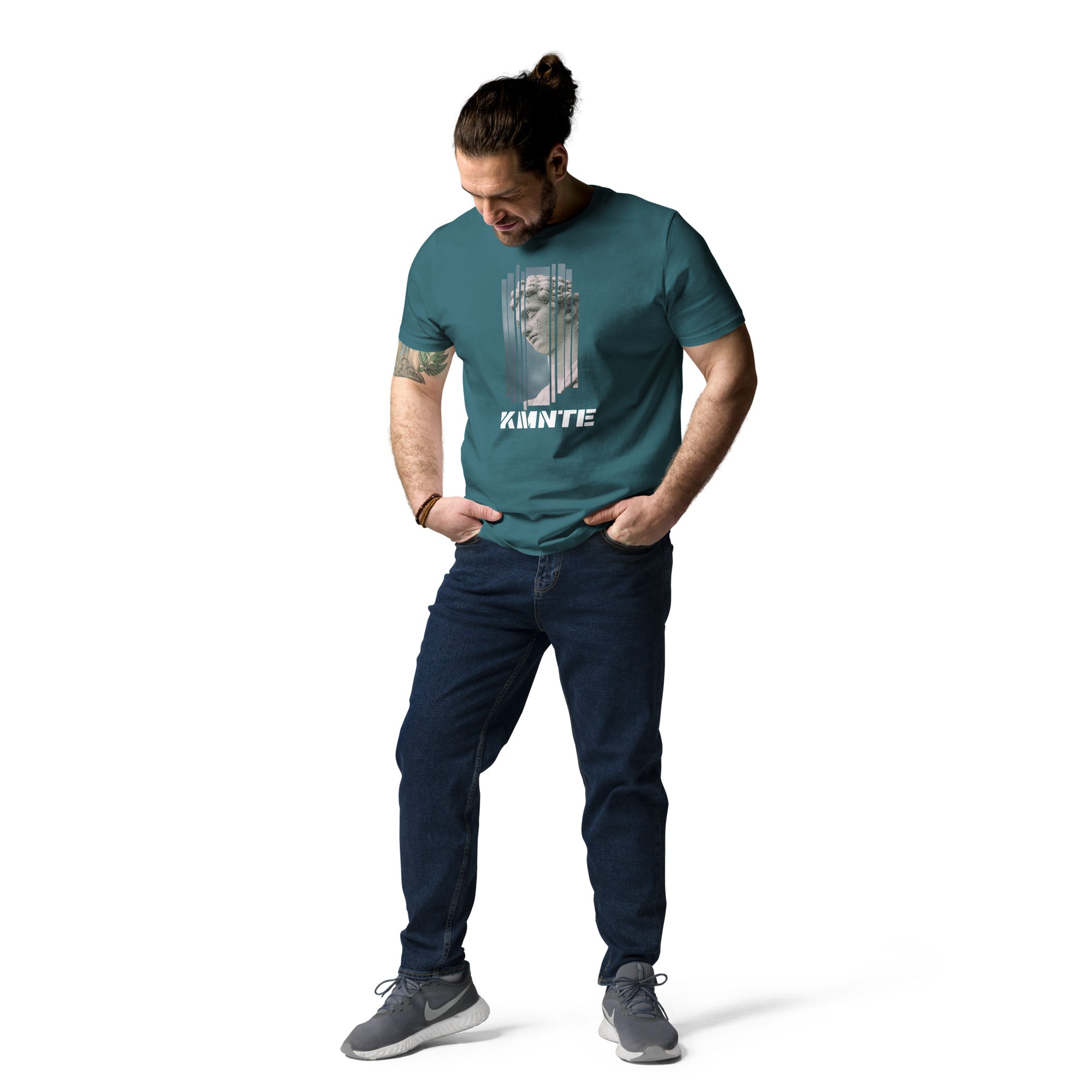 Kimante David Statue Unisex organic cotton t-shirt