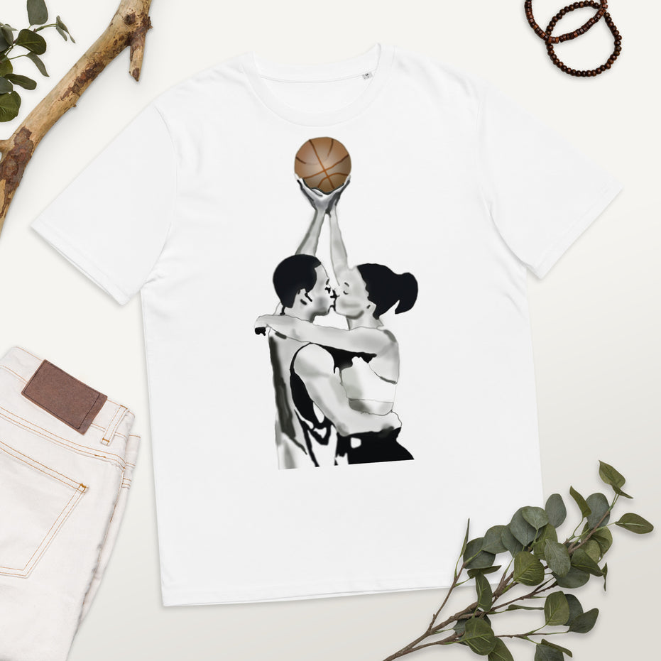 Love and Basketball Kimante Unisex organic cotton t-shirt