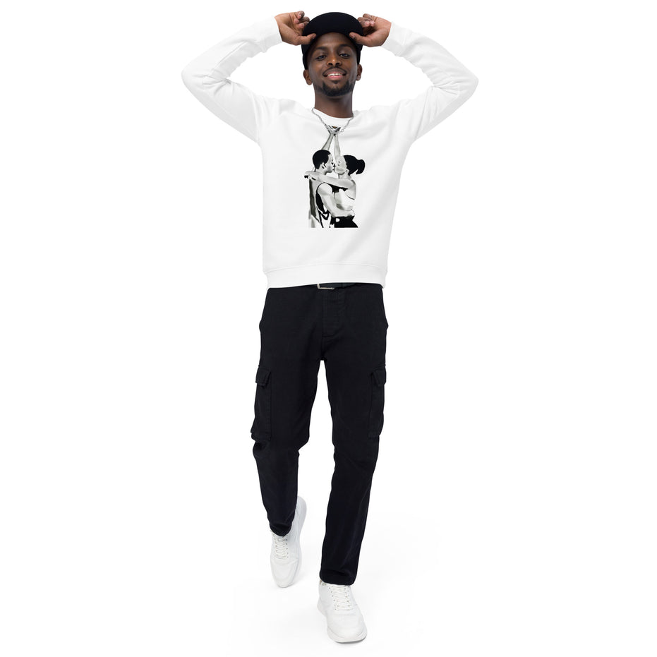 Love and Basketball Kimante Unisex organic raglan sweatshirt