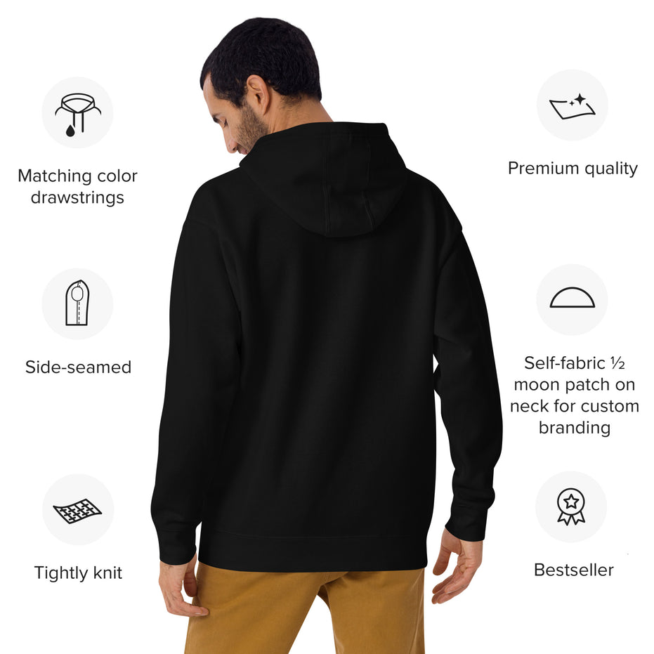 Kimante Premium Unisex Print Hoodie