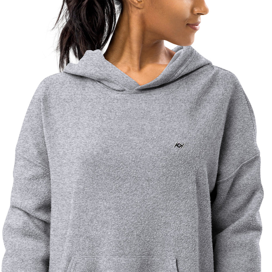 Kimante Unisex Suede Fleece Hoodie