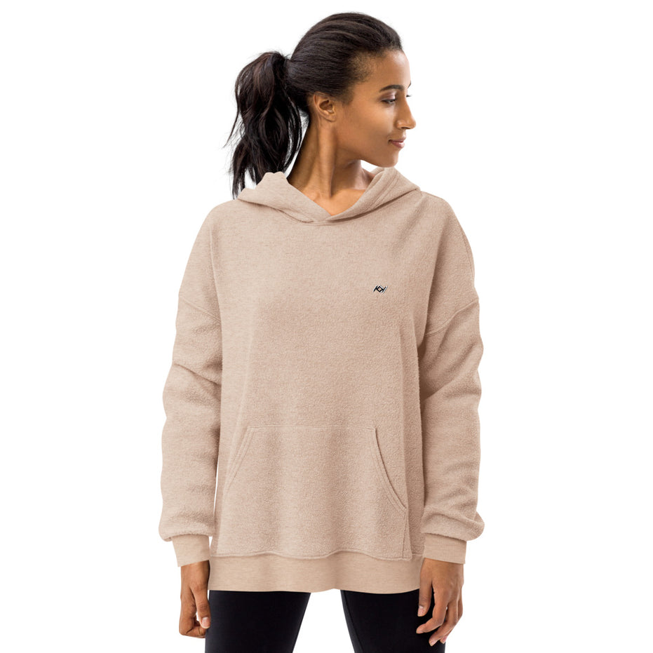 Kimante Unisex Suede Fleece Hoodie