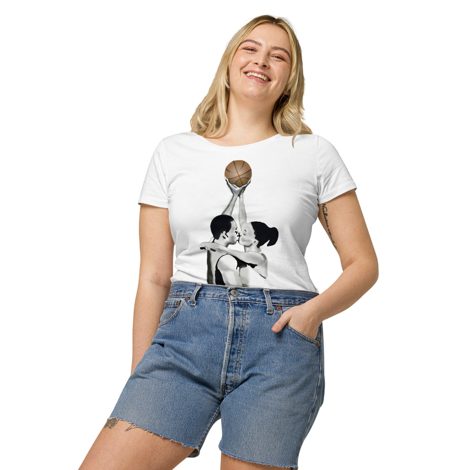 Love and Basketball Kimante Women’s basic organic t-shirt