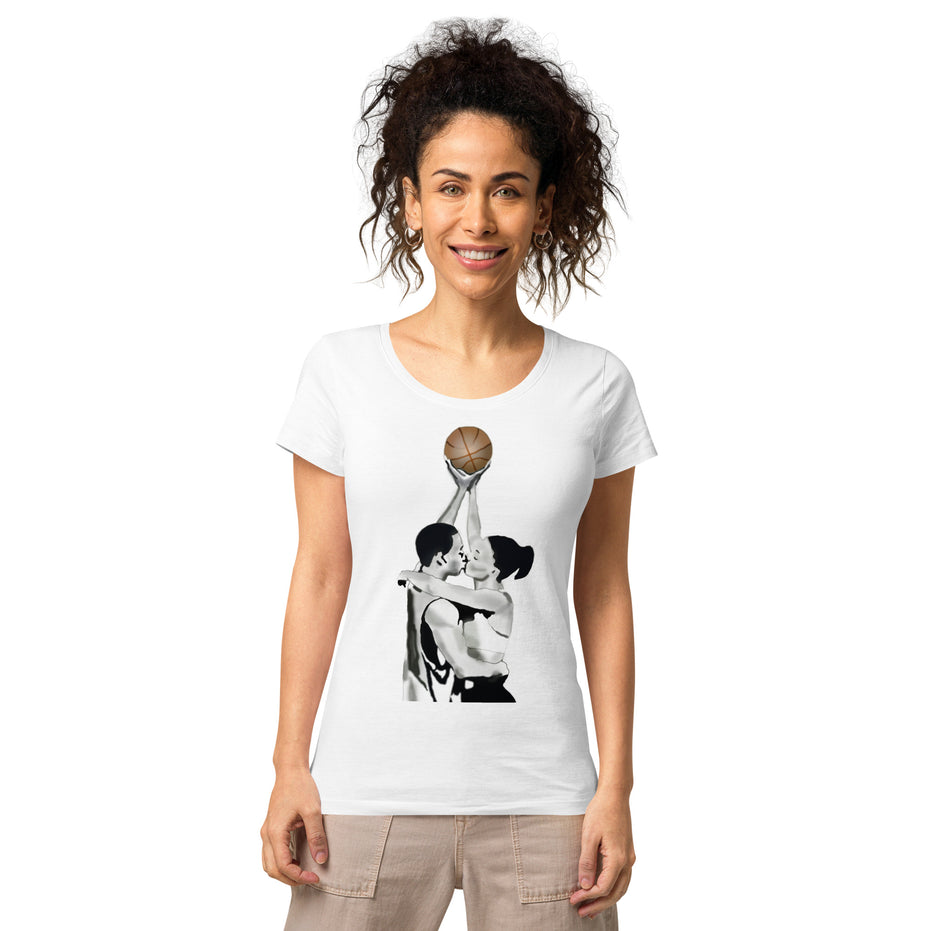 Love and Basketball Kimante Women’s basic organic t-shirt