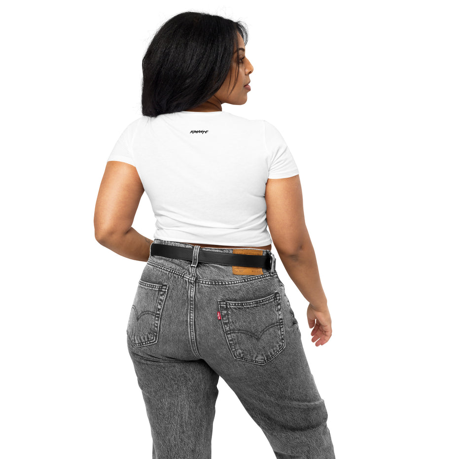 Love and Basketball Kimante Women’s Crop Tee