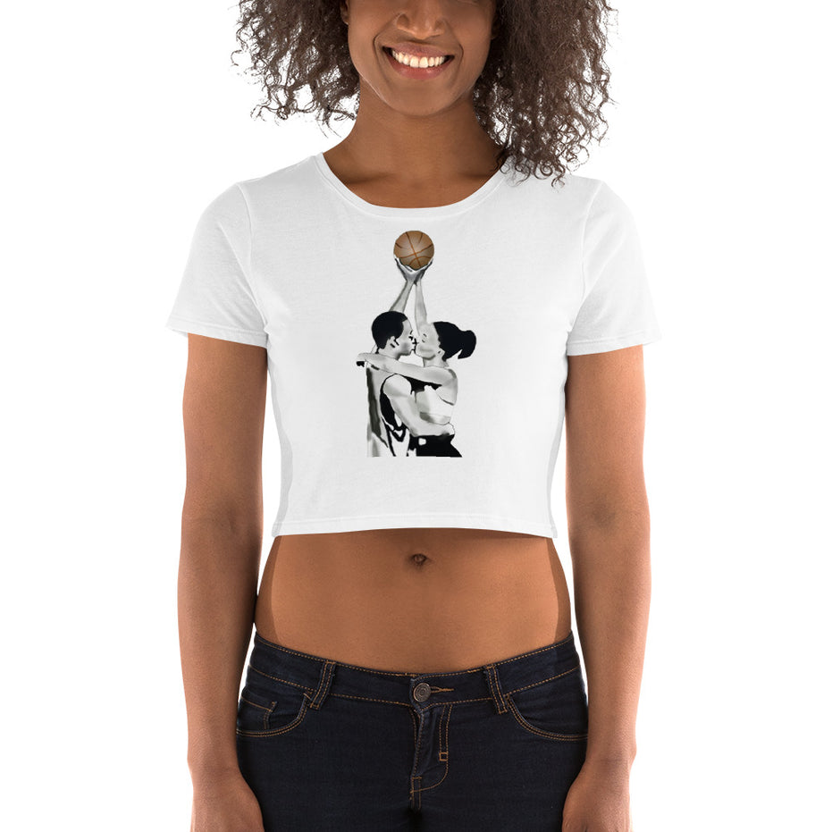 Love and Basketball Kimante Women’s Crop Tee