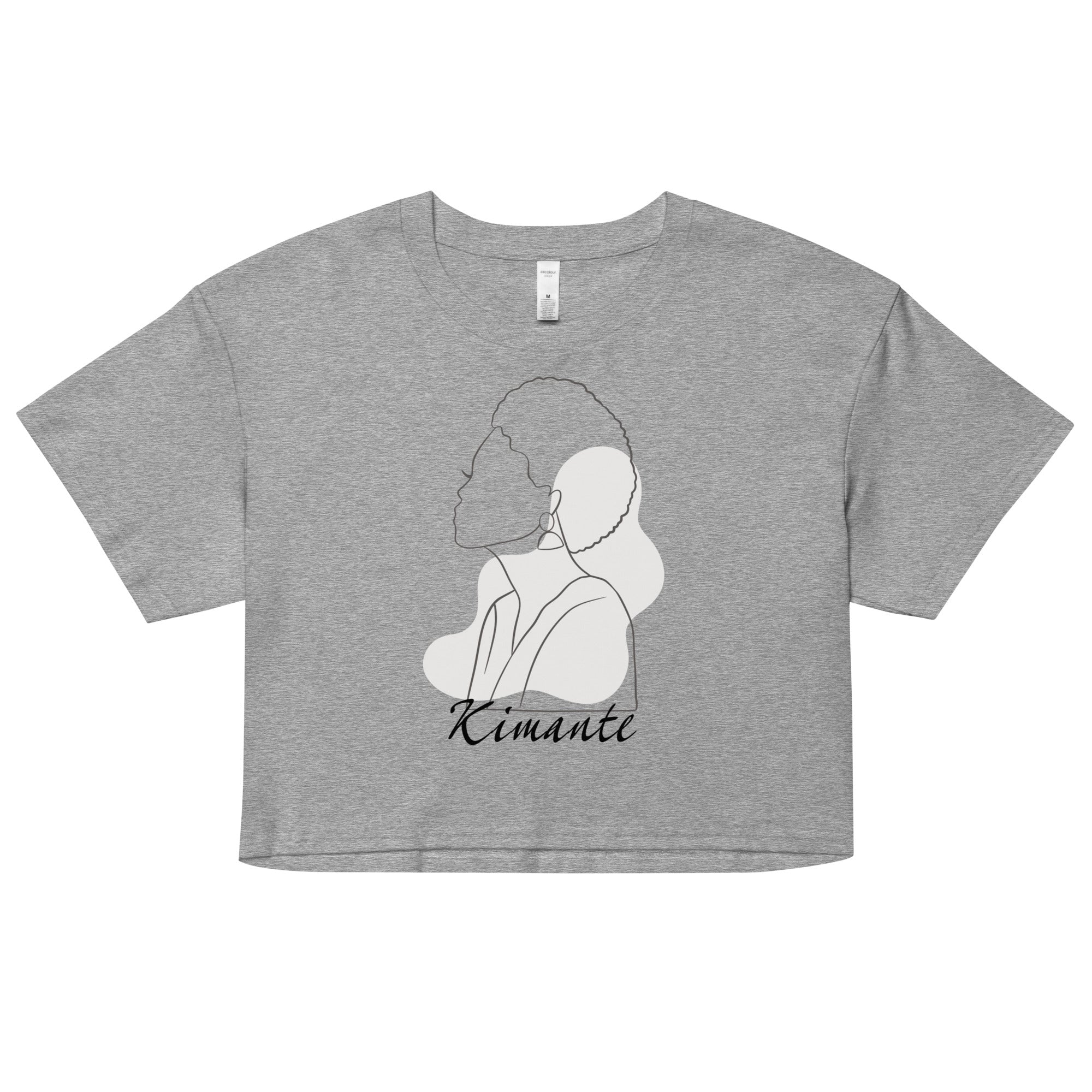 Kimante Minimalist Goddess Organic Crop Top