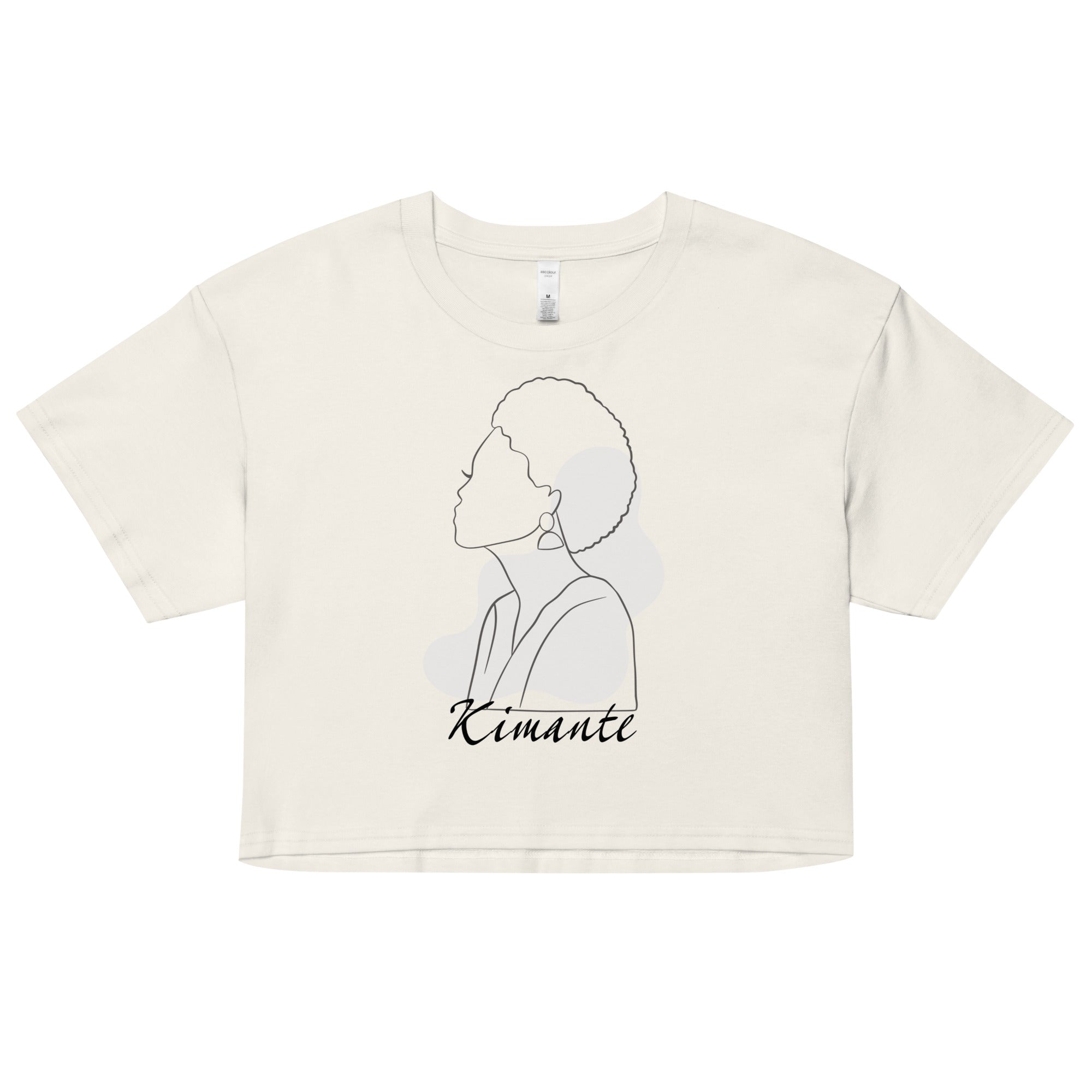 Kimante Minimalist Goddess Organic Crop Top