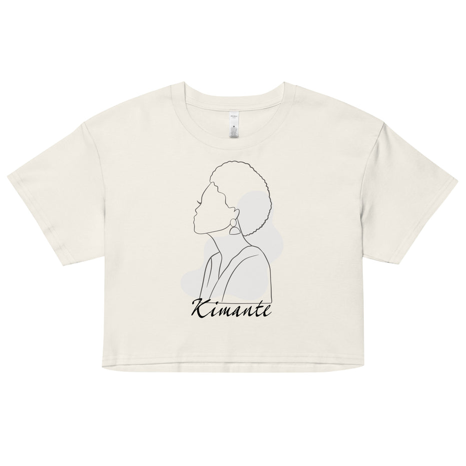 Kimante Minimalist Goddess Organic Crop Top