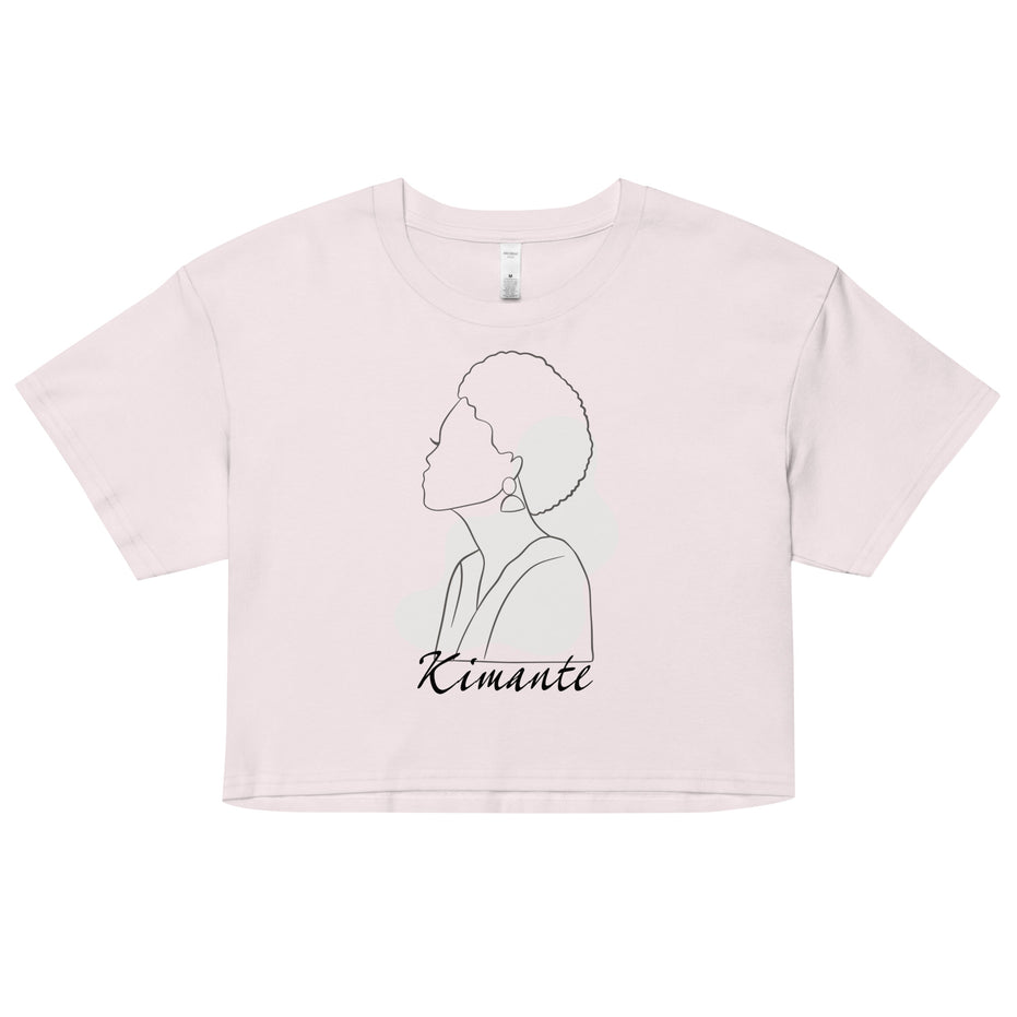 Kimante Minimalist Goddess Organic Crop Top