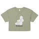 Kimante Minimalist Goddess Organic Crop Top