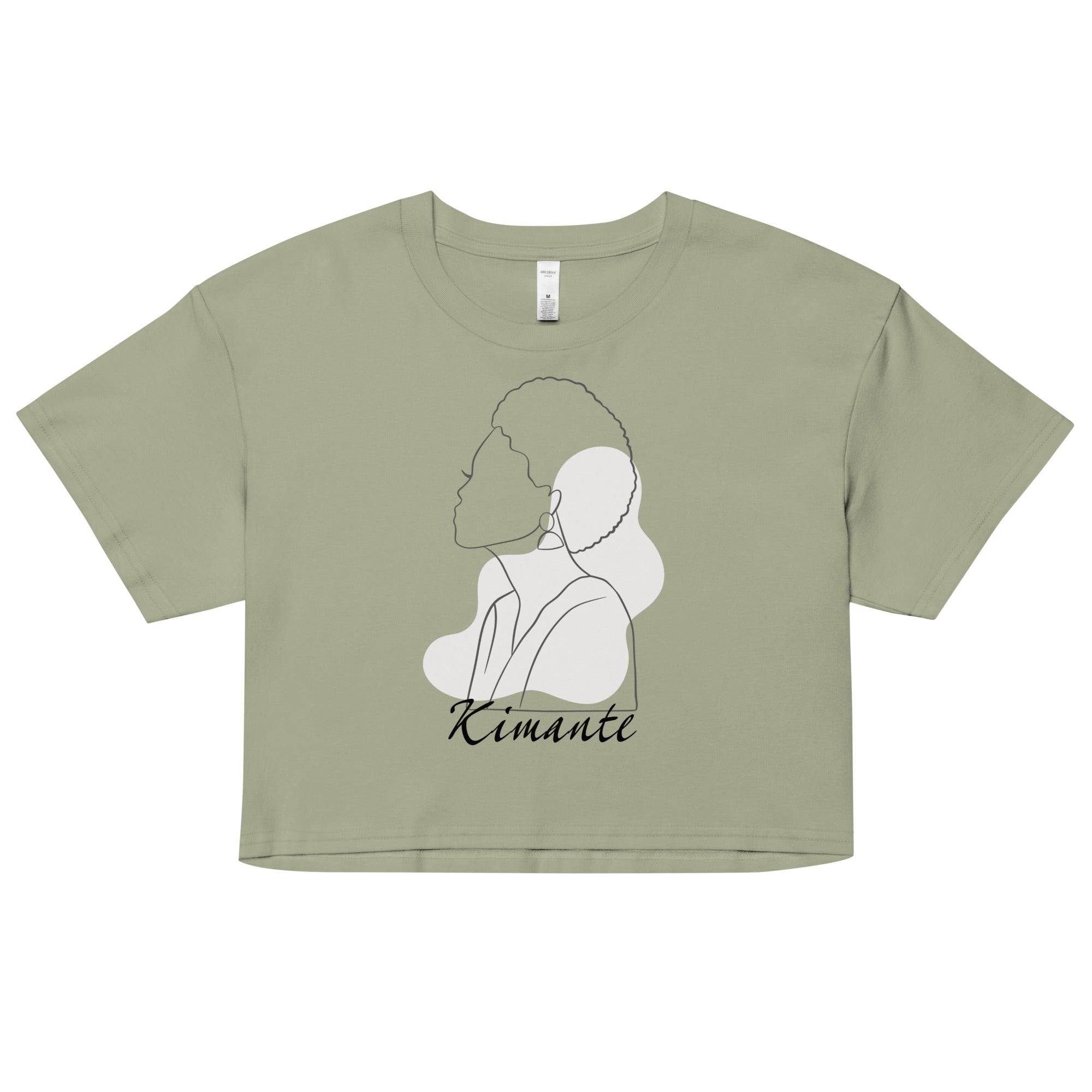 Kimante Minimalist Goddess Organic Crop Top