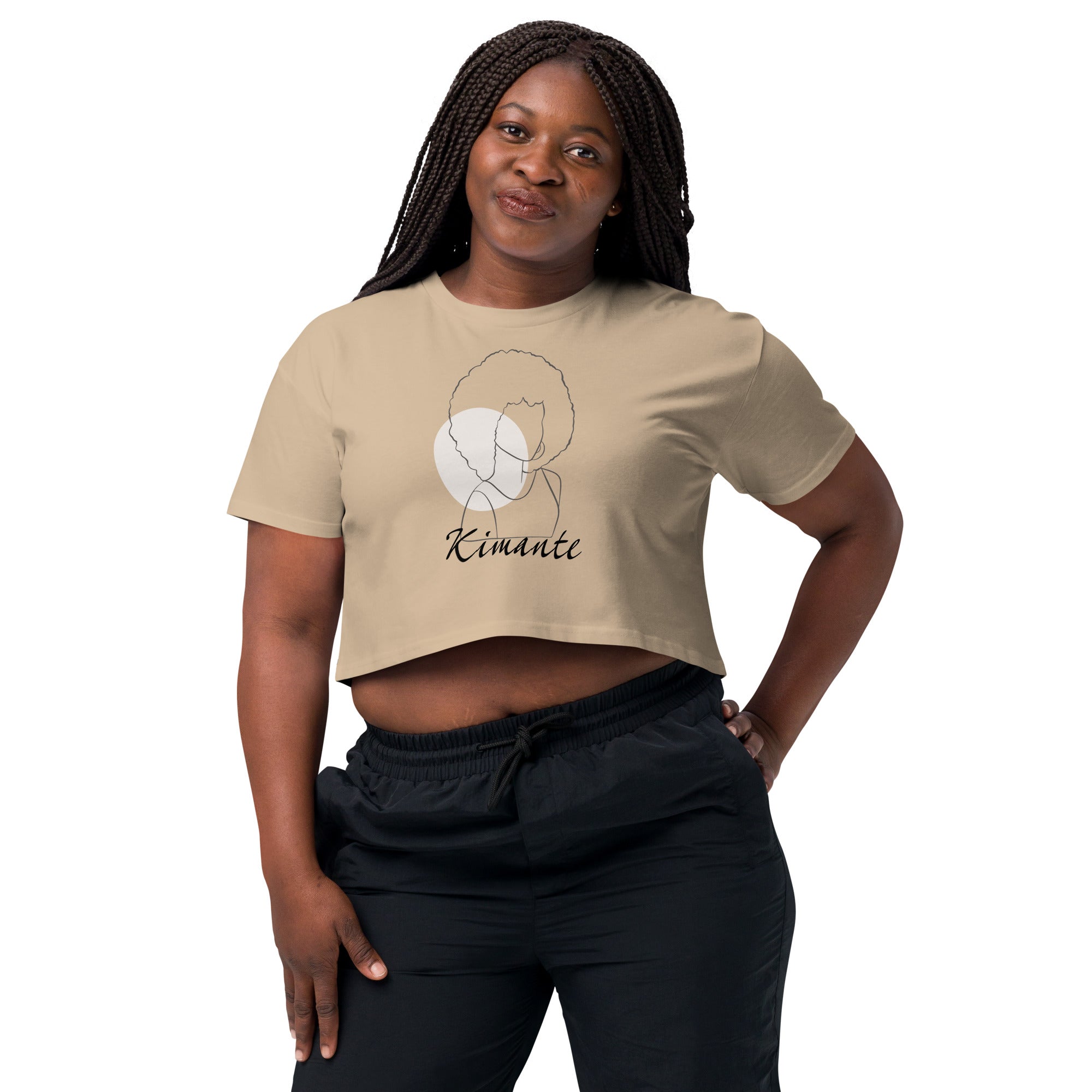 Kimante Goddess Organic Crop Top