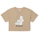 Kimante Minimalist Goddess Organic Crop Top
