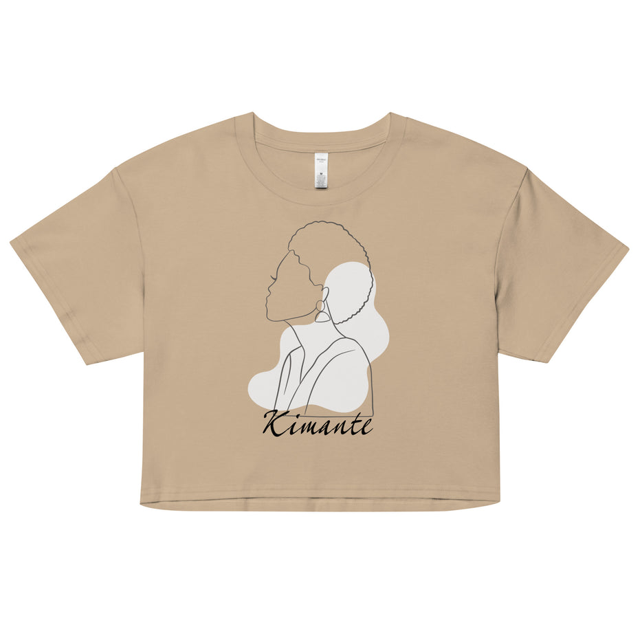 Kimante Minimalist Goddess Organic Crop Top