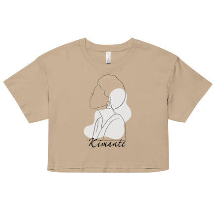 Kimante Minimalist Goddess Organic Crop Top