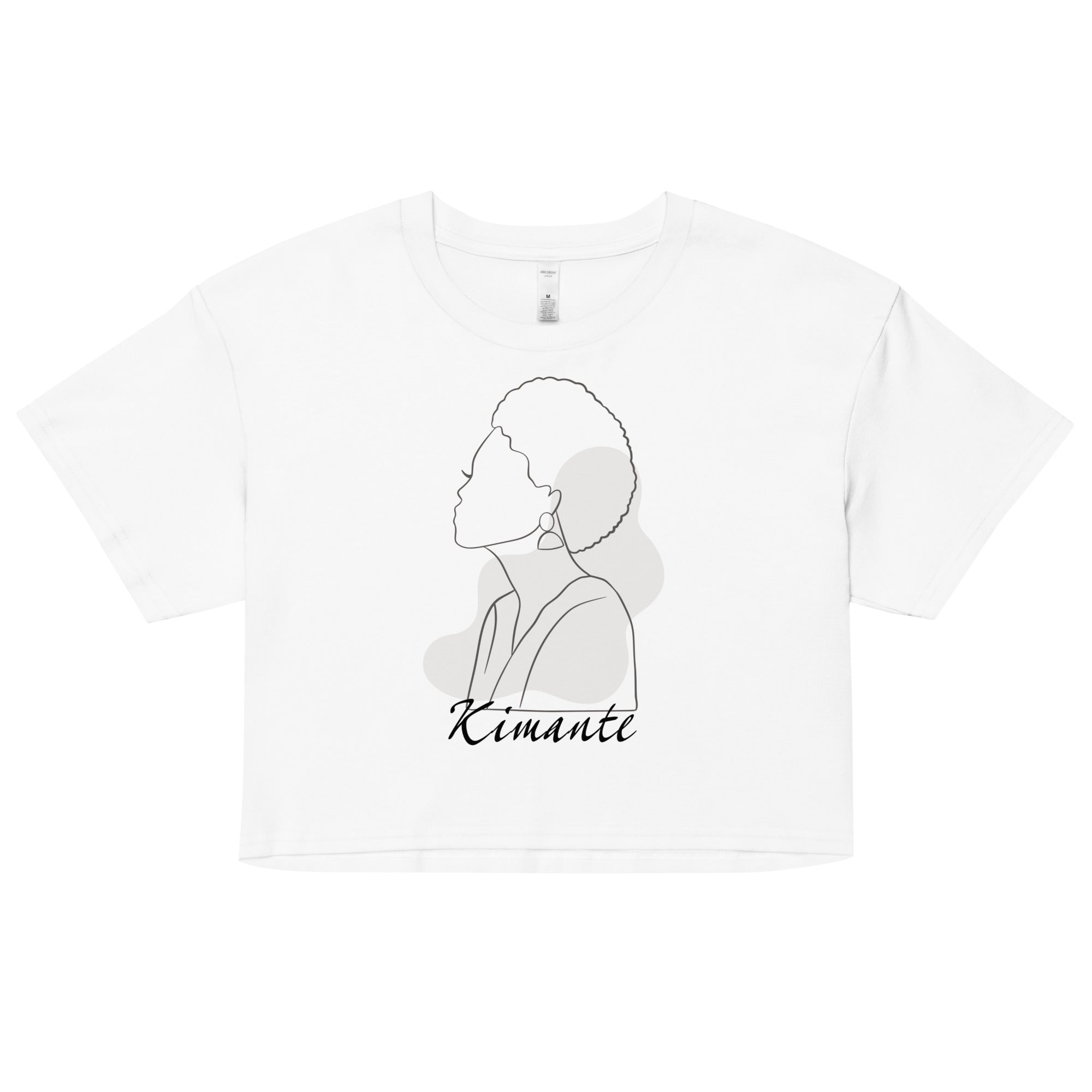 Kimante Minimalist Goddess Organic Crop Top
