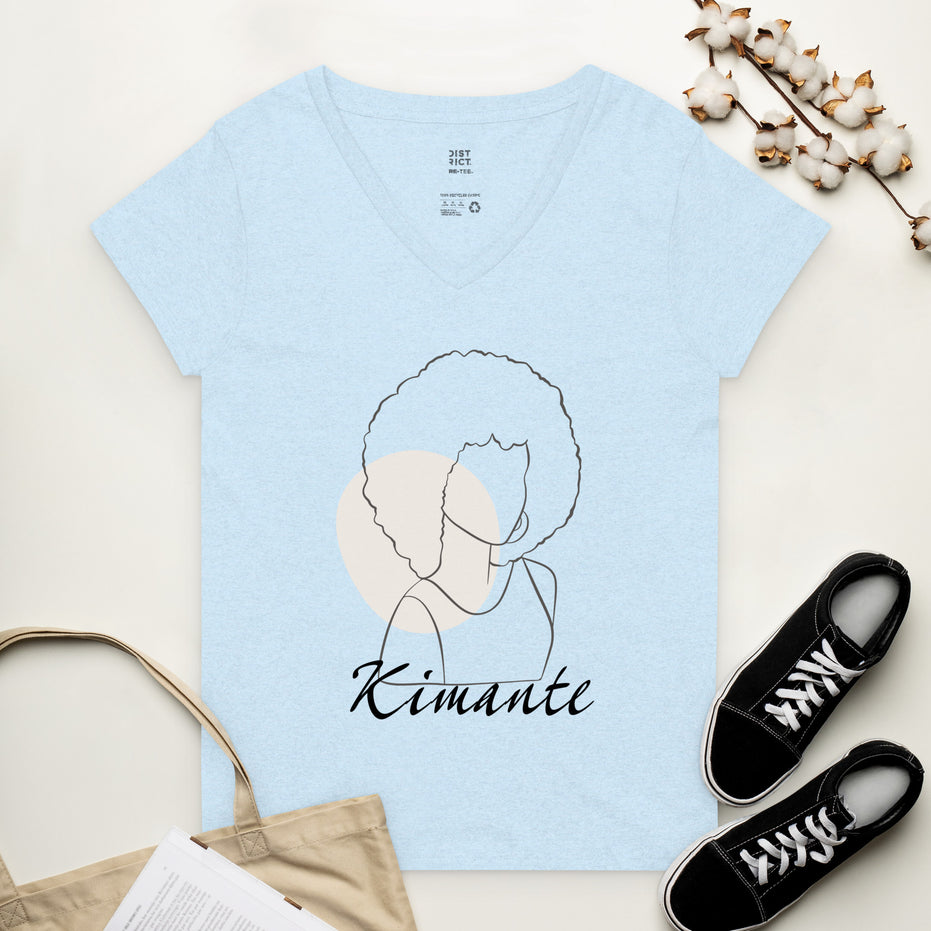 Kimante Goddess Women’s recycled v-neck t-shirt