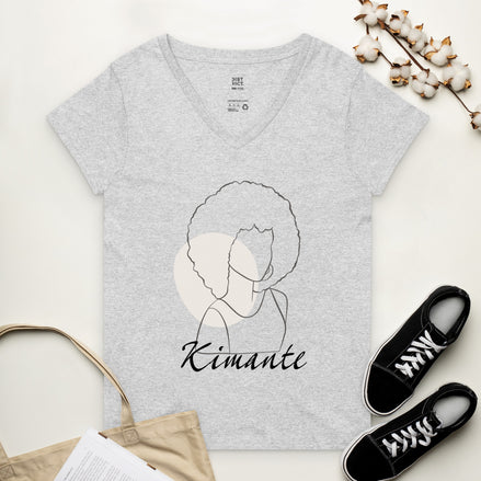 Kimante Goddess Women’s recycled v-neck t-shirt