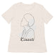 Kimante Minimalist Goddess Women’s relaxed tri-blend t-shirt