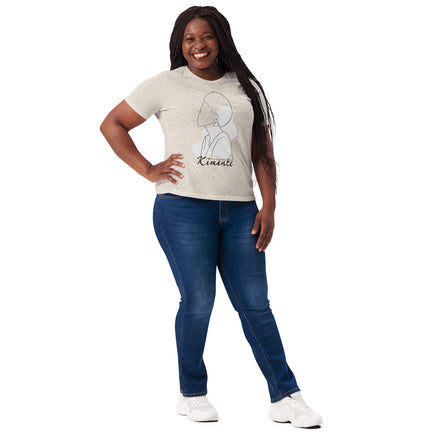 Kimante Minimalist Goddess Women’s relaxed tri-blend t-shirt