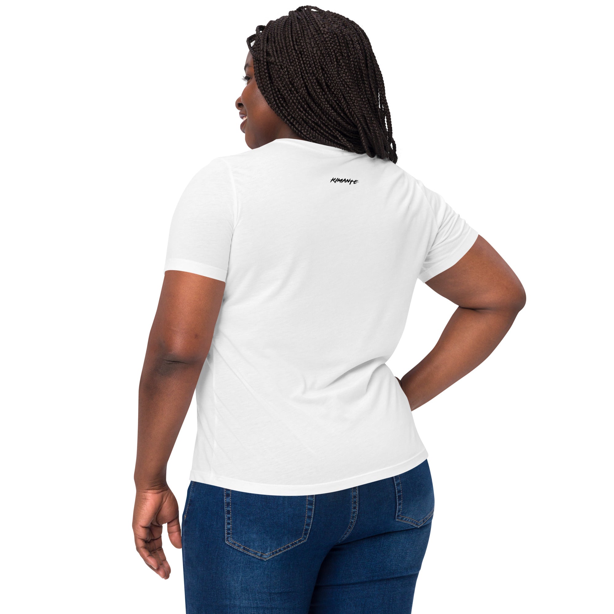 Kimante Minimalist Goddess Women’s relaxed tri-blend t-shirt