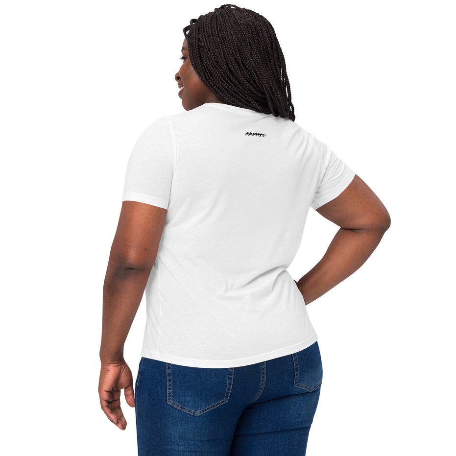 Kimante Minimalist Goddess Women’s relaxed tri-blend t-shirt
