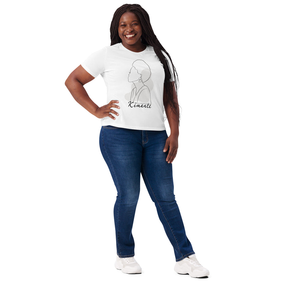 Kimante Minimalist Goddess Women’s relaxed tri-blend t-shirt