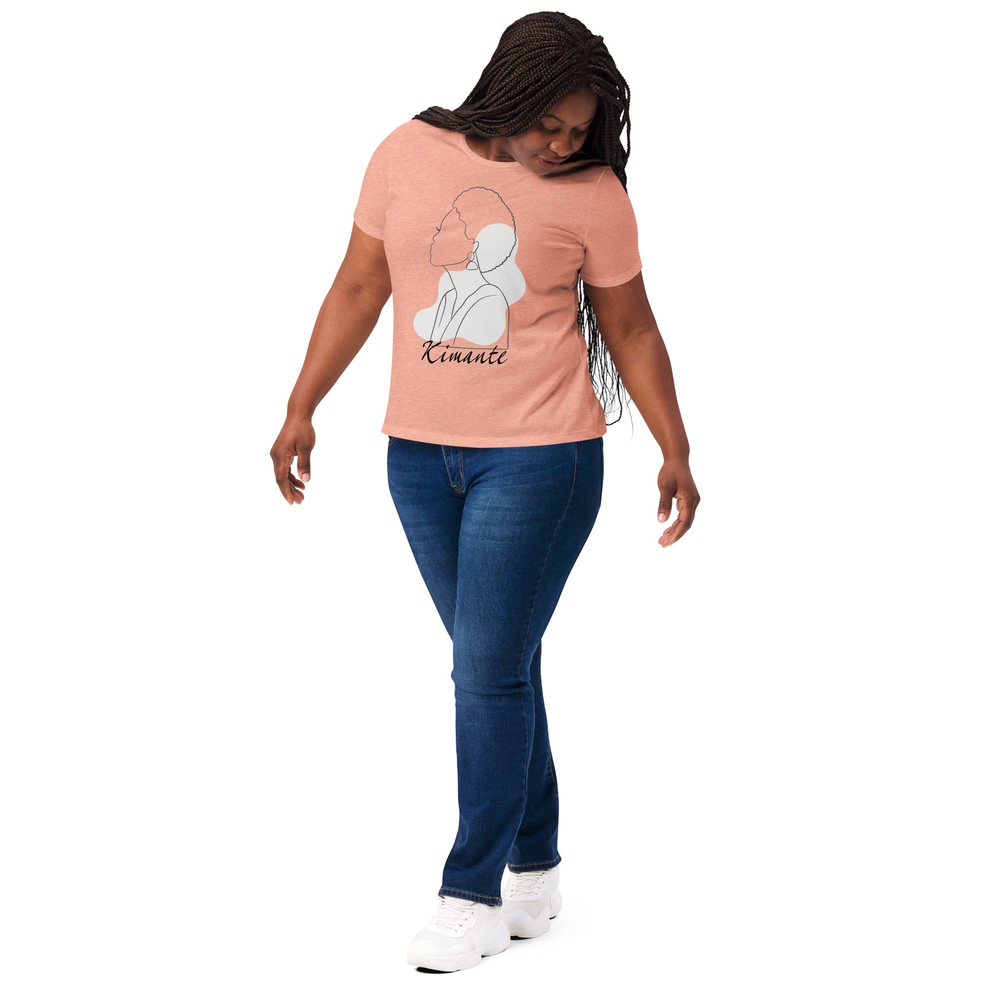 Kimante Minimalist Goddess Women’s relaxed tri-blend t-shirt